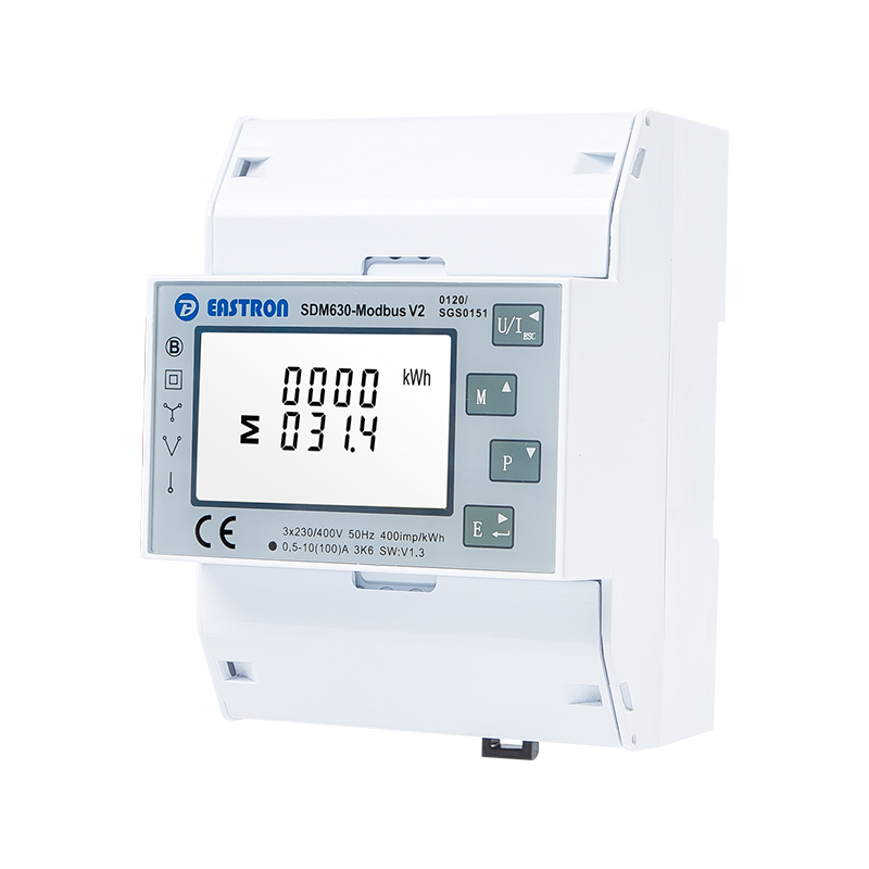  RS485 Modbus/DLT645通讯 导轨式三相多功能MID电能表